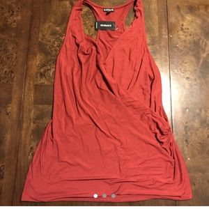 Express never worn halter wrap top!